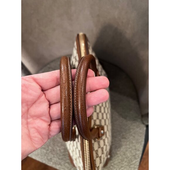 Gucci GG Supreme Handbag - Canvas & Leather - Picture 10 of 13